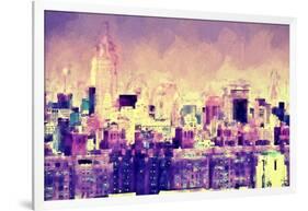 New York Cityscape II-Philippe Hugonnard-Framed Giclee Print