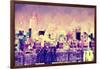 New York Cityscape II-Philippe Hugonnard-Framed Giclee Print