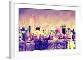 New York Cityscape II-Philippe Hugonnard-Framed Giclee Print