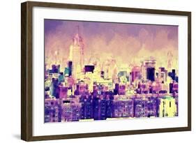 New York Cityscape II-Philippe Hugonnard-Framed Giclee Print