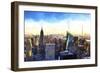 New York Cityscape III-Philippe Hugonnard-Framed Giclee Print
