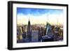 New York Cityscape III-Philippe Hugonnard-Framed Giclee Print