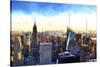 New York Cityscape III-Philippe Hugonnard-Stretched Canvas