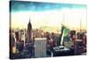 New York Cityscape IV-Philippe Hugonnard-Stretched Canvas