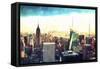 New York Cityscape IV-Philippe Hugonnard-Framed Stretched Canvas