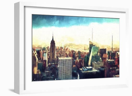 New York Cityscape IV-Philippe Hugonnard-Framed Giclee Print