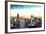 New York Cityscape IV-Philippe Hugonnard-Framed Giclee Print