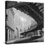 New York Cityscape, Sunday-The Chelsea Collection-Stretched Canvas