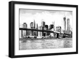 New York Cityscape-Philippe Hugonnard-Framed Giclee Print