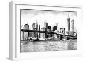 New York Cityscape-Philippe Hugonnard-Framed Giclee Print
