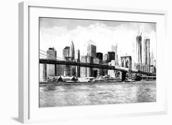 New York Cityscape-Philippe Hugonnard-Framed Giclee Print