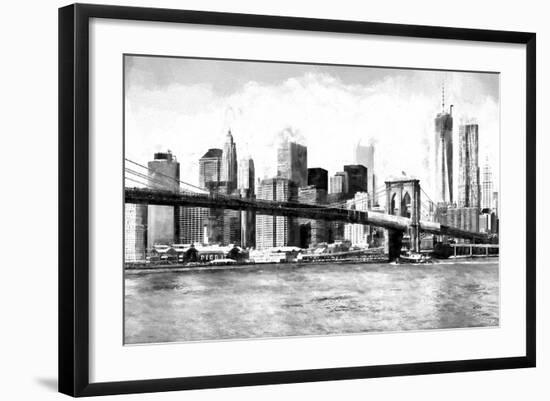 New York Cityscape-Philippe Hugonnard-Framed Giclee Print