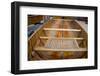 New York, Clayton. Antique Boat Museum. Peterborough wooden canoe.-Cindy Miller Hopkins-Framed Photographic Print