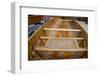 New York, Clayton. Antique Boat Museum. Peterborough wooden canoe.-Cindy Miller Hopkins-Framed Photographic Print