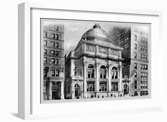 New York Clearing House, 1911-Moses King-Framed Art Print