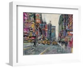 New York Collage 1-Patti Mollica-Framed Art Print
