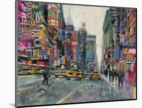 New York Collage 1-Patti Mollica-Mounted Art Print