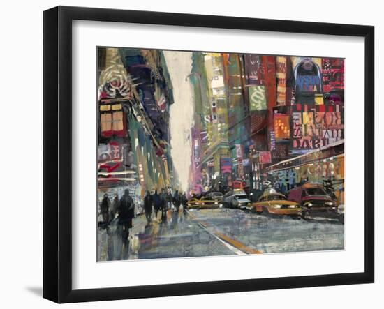 New York Collage 2-Patti Mollica-Framed Art Print