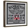 New York College Graphic Design for T-Shirt-emeget-Framed Premium Giclee Print