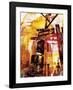 New York Color VI-Sven Pfrommer-Framed Giclee Print