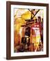 New York Color VI-Sven Pfrommer-Framed Giclee Print