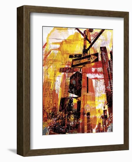 New York Color VI-Sven Pfrommer-Framed Art Print