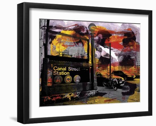 New York Color XI-Sven Pfrommer-Framed Giclee Print