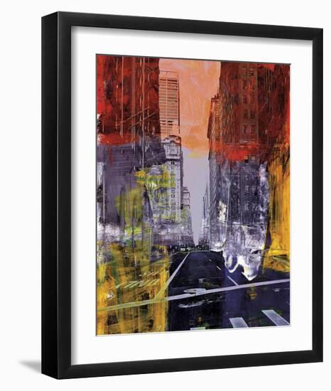 New York Color XVI-Sven Pfrommer-Framed Giclee Print