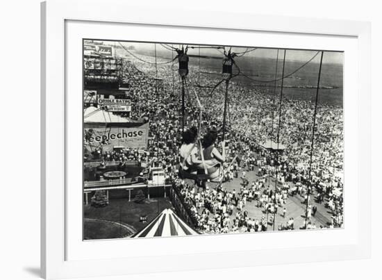 New York, Coney Island, 1950-The Chelsea Collection-Framed Giclee Print
