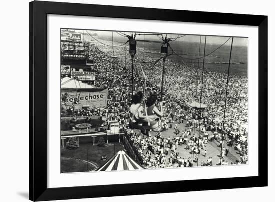 New York, Coney Island, 1950-The Chelsea Collection-Framed Giclee Print