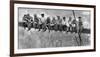 New York Construction Workers Lunching on a Crossbeam, 1932-Charles C^ Ebbets-Framed Art Print