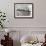 New York Construction Workers Lunching on a Crossbeam-null-Framed Photographic Print displayed on a wall