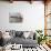 New York Construction Workers Lunching on a Crossbeam-null-Photographic Print displayed on a wall