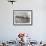 New York Construction Workers Lunching on a Crossbeam-null-Framed Photographic Print displayed on a wall