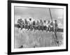 New York Construction Workers Lunching on a Crossbeam-null-Framed Photographic Print