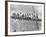 New York Construction Workers Lunching on a Crossbeam-null-Framed Photographic Print