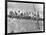 New York Construction Workers Lunching on a Crossbeam-null-Framed Photographic Print