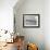 New York Construction Workers Lunching on a Crossbeam-null-Framed Photographic Print displayed on a wall