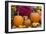 New York, Cooperstown, Farmers Museum. Decorative pumpkin display.-Cindy Miller Hopkins-Framed Photographic Print