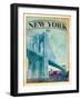 NEW YORK cover-Jace Grey-Framed Art Print