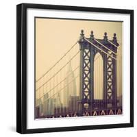 New York Crossing I-Irene Suchocki-Framed Giclee Print