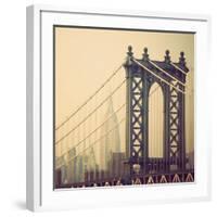 New York Crossing I-Irene Suchocki-Framed Giclee Print