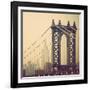 New York Crossing I-Irene Suchocki-Framed Giclee Print