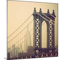 New York Crossing I-Irene Suchocki-Mounted Giclee Print