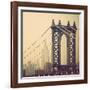 New York Crossing I-Irene Suchocki-Framed Giclee Print