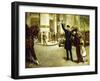 New York Crossing-Warren B. Davis-Framed Giclee Print