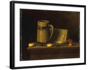 New York Daily News-William Michael Harnett-Framed Giclee Print