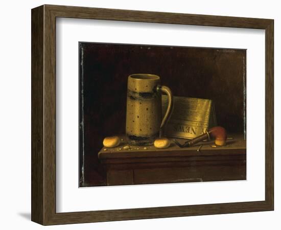 New York Daily News-William Michael Harnett-Framed Giclee Print