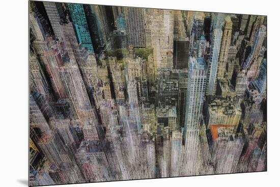 New York Daze-Dario Moschetta-Mounted Giclee Print