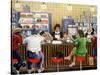 New York Diner, 1987-Liz Wright-Stretched Canvas